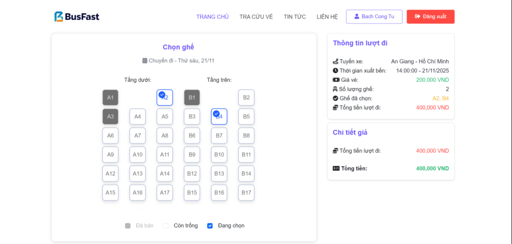 Giữ chỗ tạm thời & hẹn giờ thanh toán